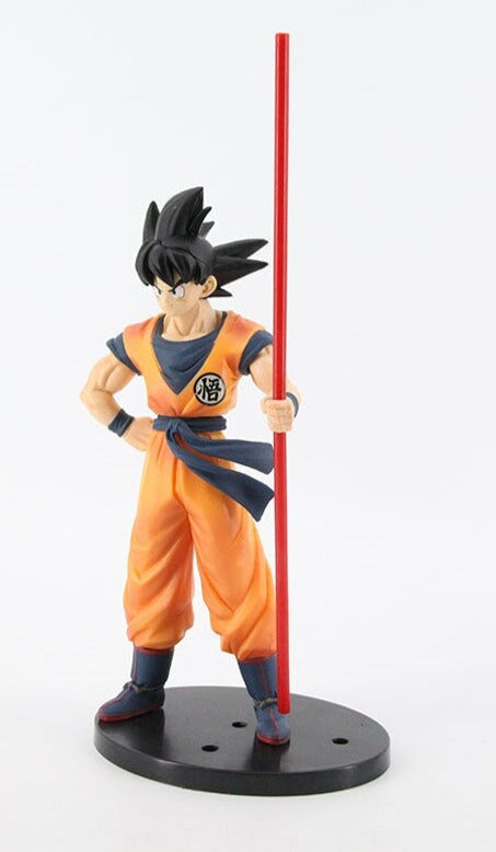 Figura de Goku con bastón DBZ